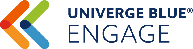Univerge blue engage logo