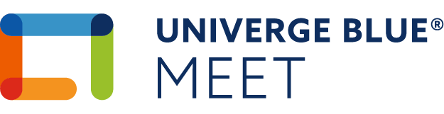 Univerge blue meet logo