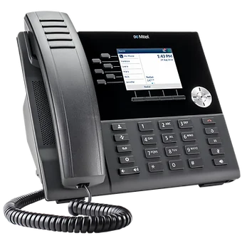 photo of a desk phone