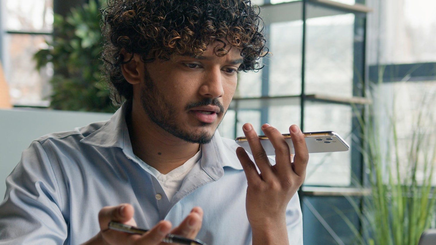 Annoyed businessman frustrated about the current businesses phone systems issues.